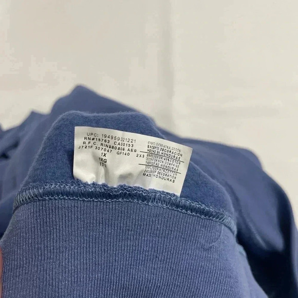 Champion Seven Seas Blue Women's Plus Size Hoodie Sweater Plus size 1X New - Picture 10 of 10